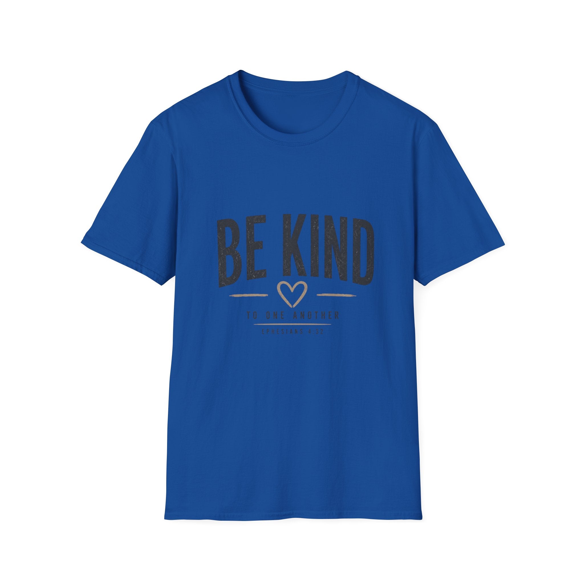 Be Kind T-Shirt — Inspirational Heart Graphic Tee (Be Kind to One Another)