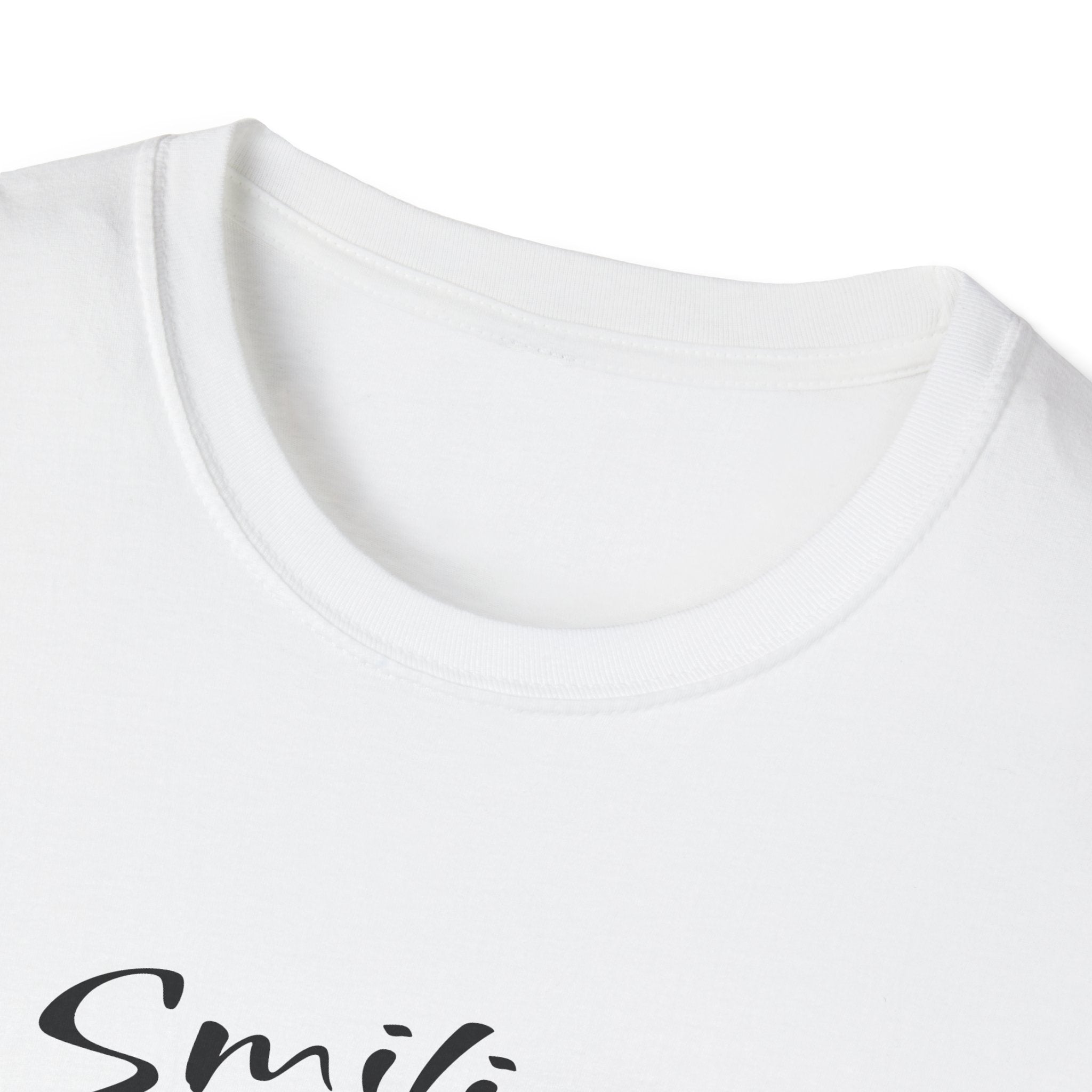 Smiling Jesus T-Shirt — Christian Faith Graphic Tee with John 14:1 Back