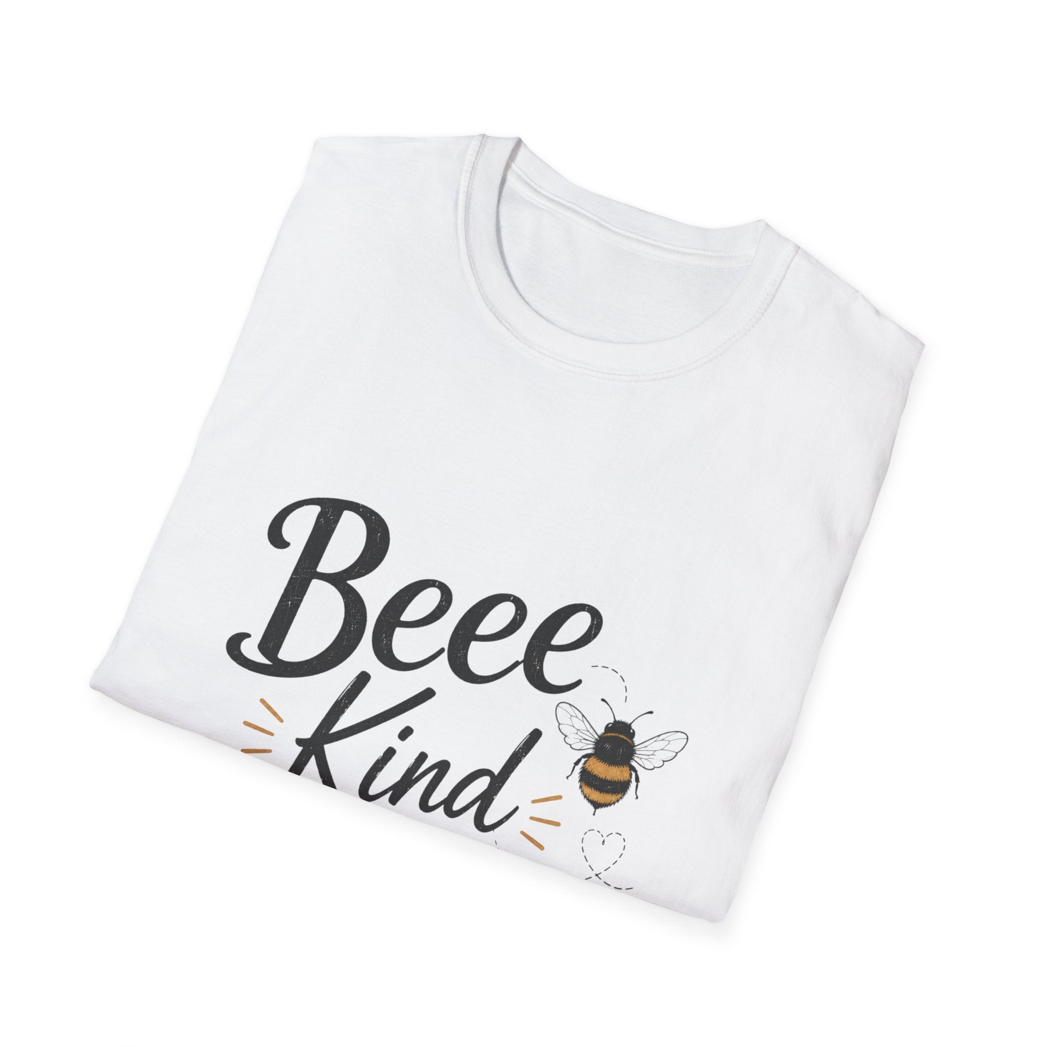 Bee Kind T-Shirt - Cute Bee Graphic Tee with 'Bee Kind' Text