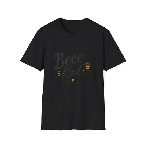 Bee Kind T-Shirt - Cute Bee Graphic Tee with 'Bee Kind' Text