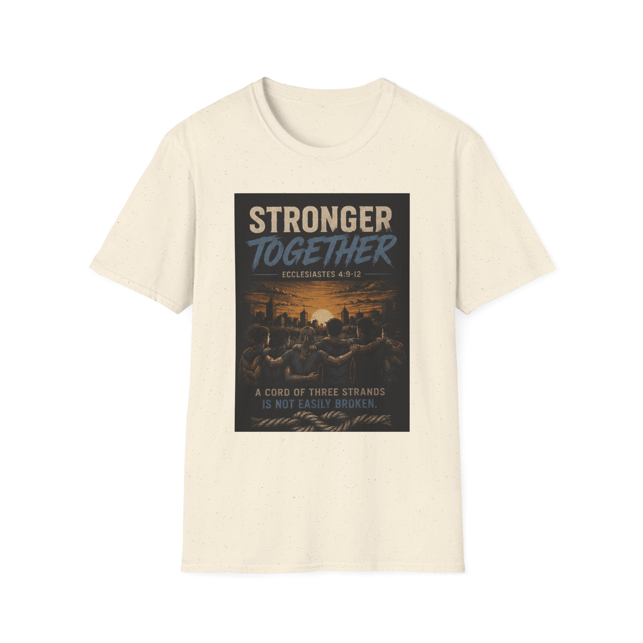 Stronger Together T-Shirt — Inspirational Community Unity Tee